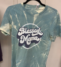 PINK ARMADILLOS BLESSED MAMA BLEACHED VINTAGE TEE SMALL