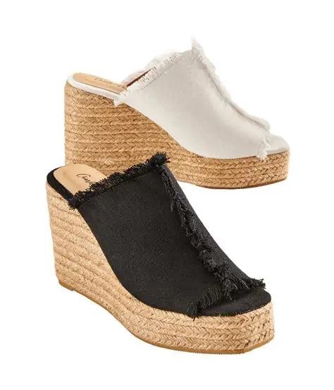 CHARLIE PAIGE ESPADRILLE WEDGE