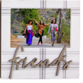 Young's Wood Box 4x6 Photo Frame With Wood Word Cutout