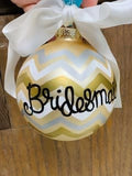 COTON COLORS BRIDESMAID ORNAMENT