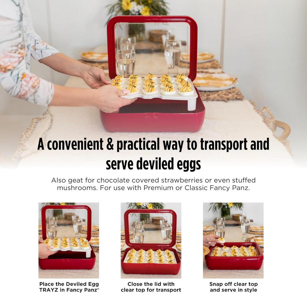 Fancy Panz Deviled Egg Trayz Insert
