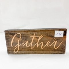 Wood Block Smal Length 6" height 2.5"