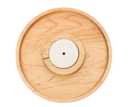 Nora Fleming Maple Cracker Round Tray 8" Diameter
