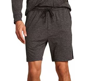Barefoot Dreams Mens Butterchic Knit Heavy Short Mineral Size Medium