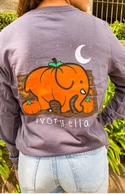 Ivory Ella Long Sleeve T Shirt