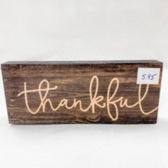 Wood Block Smal Length 6" height 2.5"
