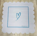 A Beautiful Line Mahjong Mats with Scallop Edge