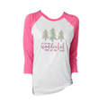 JANE MARIE WONDERFUL TIME 3/4 SLEEVE T-SHIRT MED